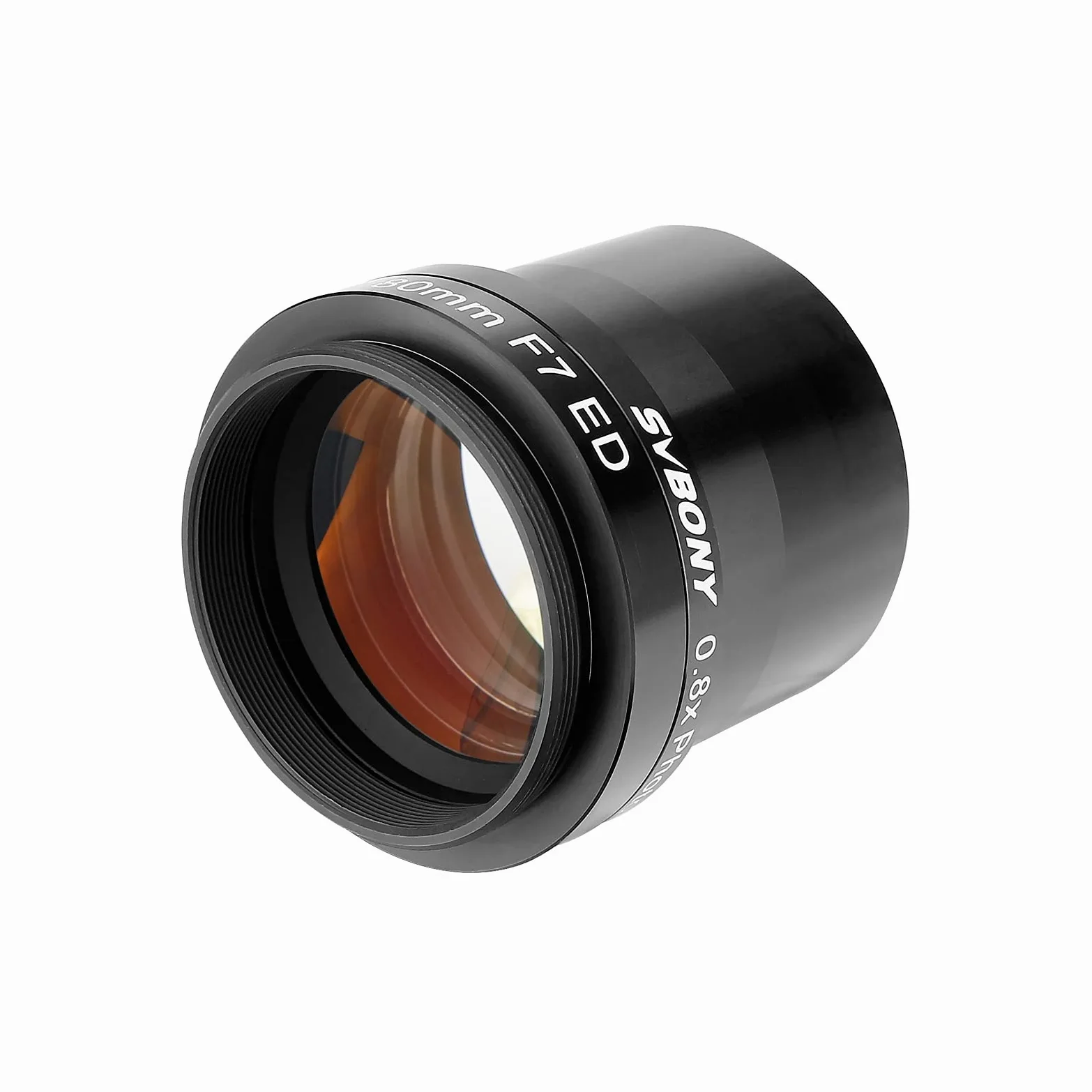 Svbony SV193 Fokusreduzierer, 2 Zoll 0.8X Feldglätter, FMC Optik für SV503 Refraktor Teleskope Astrofotografie