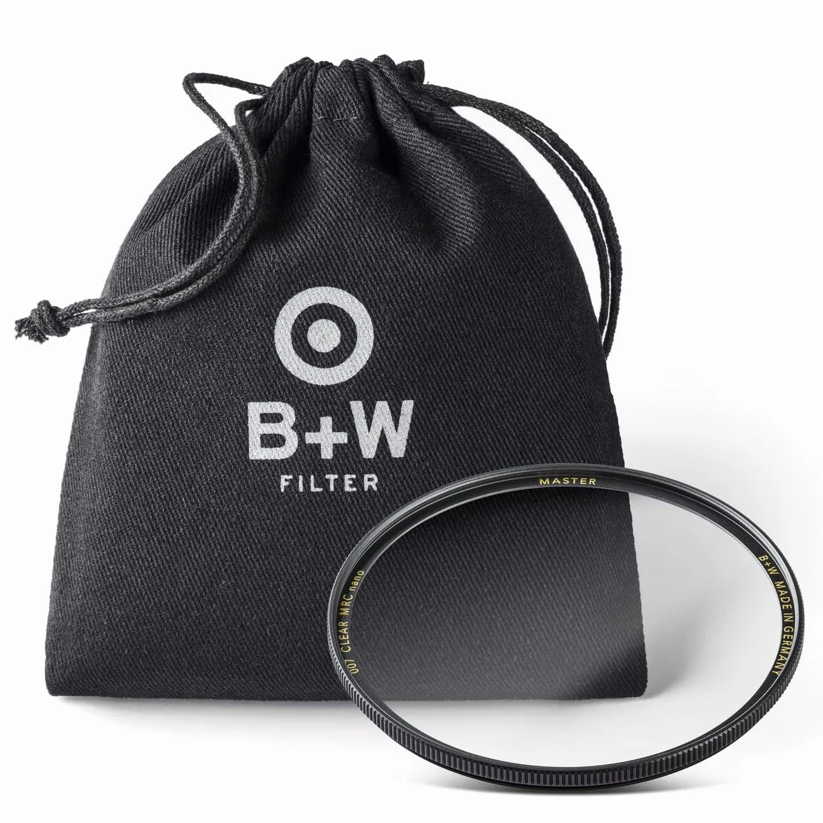 B+W Schutz-Filter, Clear Filter MRC Nano Master 77mm (16x vergütet, Slim, Premium) 1101527 Black