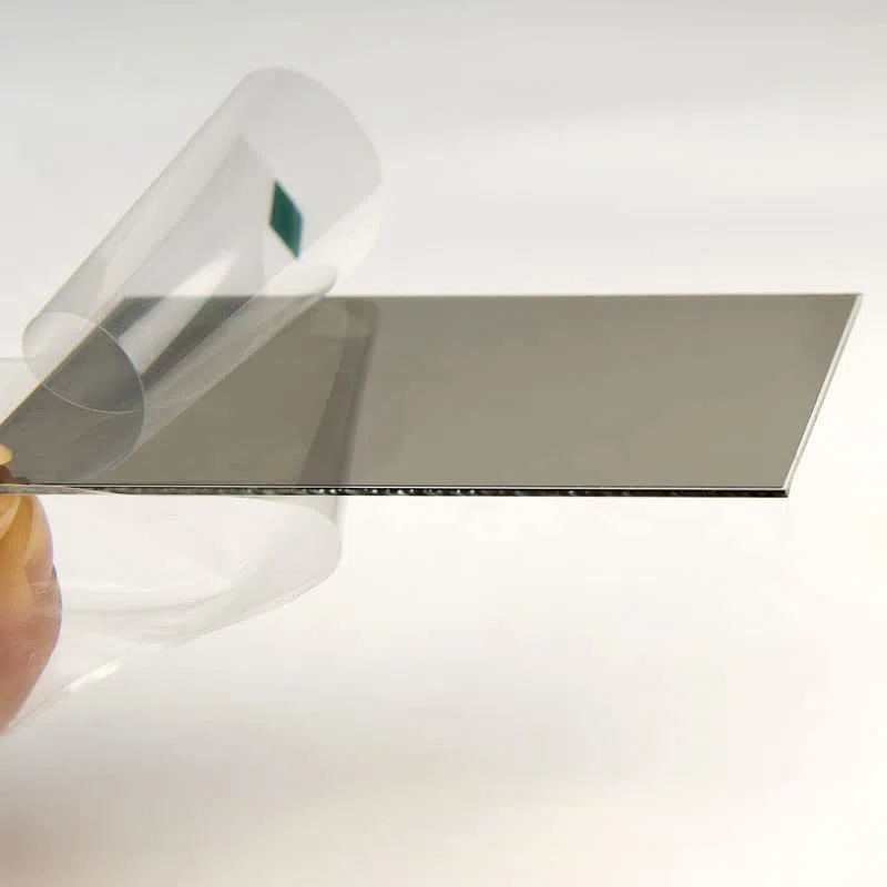 1pc 104,5x60,5x1mm Wärmedämmung Glas Angebracht Polarisator Film Projektor 4 Zoll Bildschirm Reparatur Zubehör polarisierte Glas