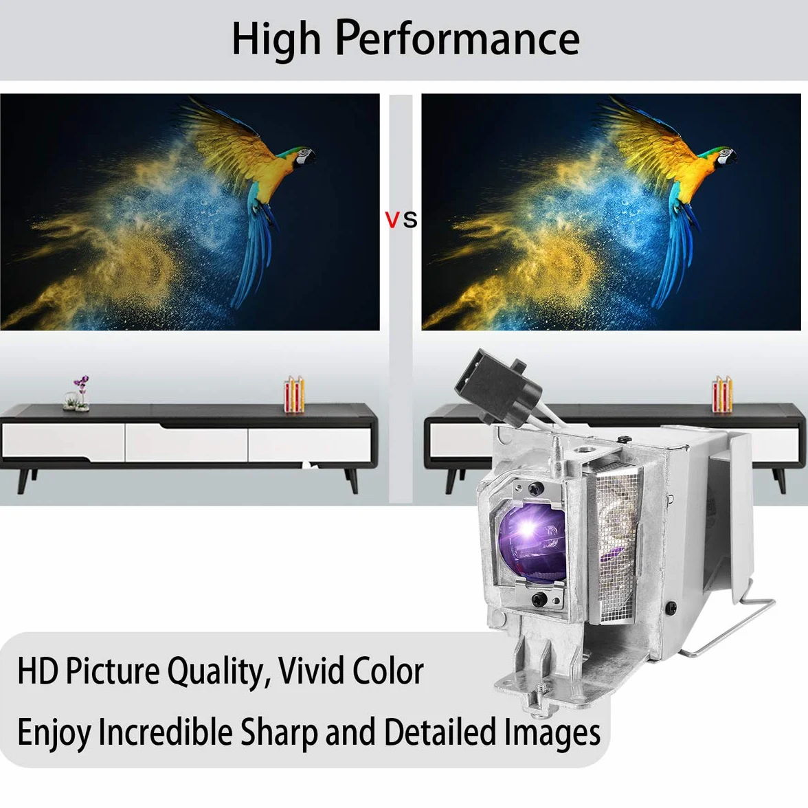 SP. 8VH01GC01 Beamer Ersatzlampe für Optoma HD141X H183X H182X HD26 GT1070X GT1080 GT1080E GT1070XE EH200ST HD29DARBEE DX346 DH1009 W316 X316 X312 W312 S310E DX342 Projektor Lampe