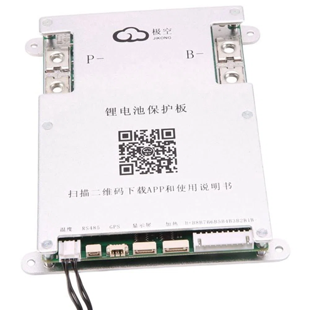 JK BMS 4S 5S 6S 7S 8S 200A Smart BMS 2A Active Balance Energieübertragung Smart BMS Eingebaute Bluetooth APP Unterstützung LCD 12V 24V 3S (B)