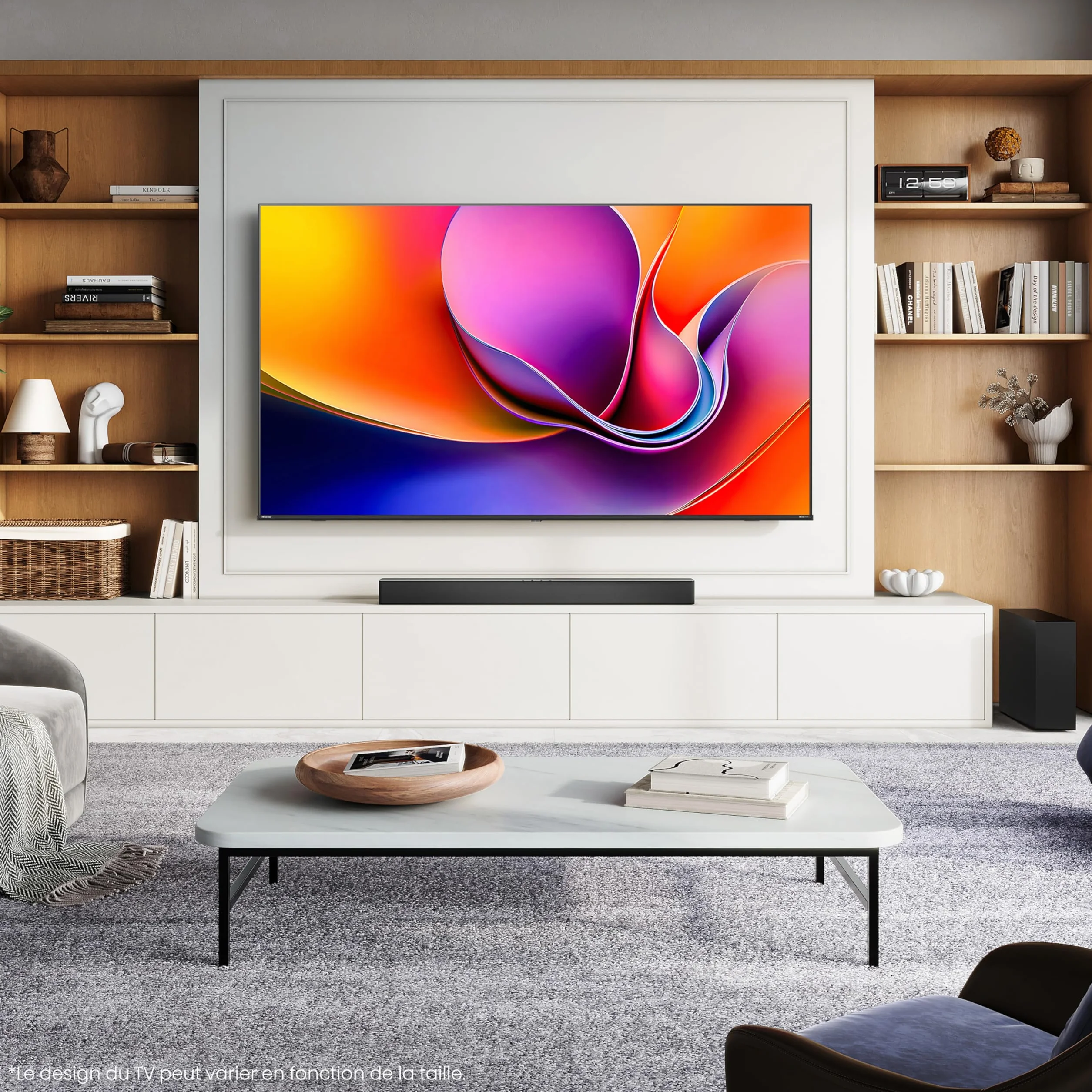 Hisense 58A6S Fernseher 4K UHD 58 Zoll (146 cm), Smart TV HomeOS U9.5, Dolby Vision HDR, Game Mode Plus (VRR 60 Hz), DTS Virtual:X, Alexa integriert, Schwarz
