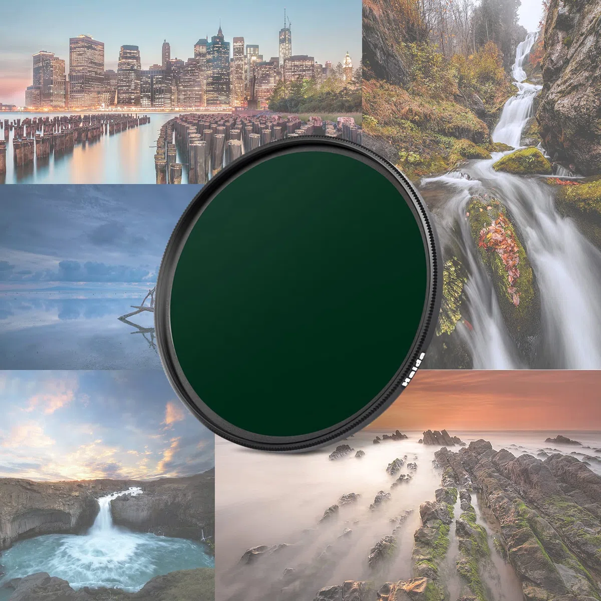 Haida 77 mm ND1000 Filter, 10 Blendenstufen, Neutraldichtefilter, mehrschichtige Objektivfilter (PROII-Serie)