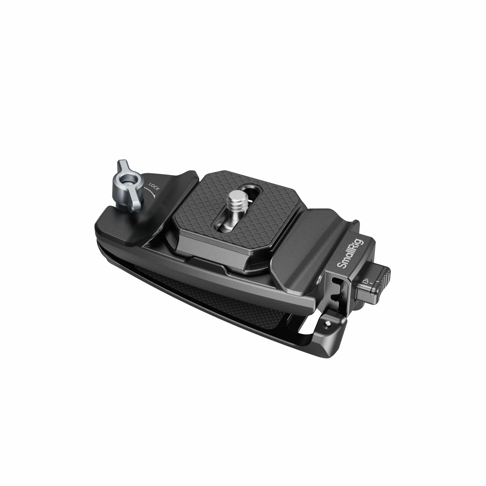 SMALLRIG Kameraclip mit Platte Schnellwechselsystem für Sony Nikon Fujifilm DSLR Actionkamera Rucksackgurt Clip Kit Arca Swiss 5053