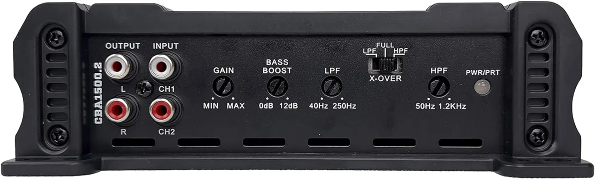 Orion Cobalt 2 Kanal Verstärker Klasse AB Dual Channel Verstärker 750W RMS 1500W Max, Auto Elektronik Auto Audio Subwoofer 2 Ohm Stabil Bass Boost MOSFET Vollbereich Verstärker für Auto