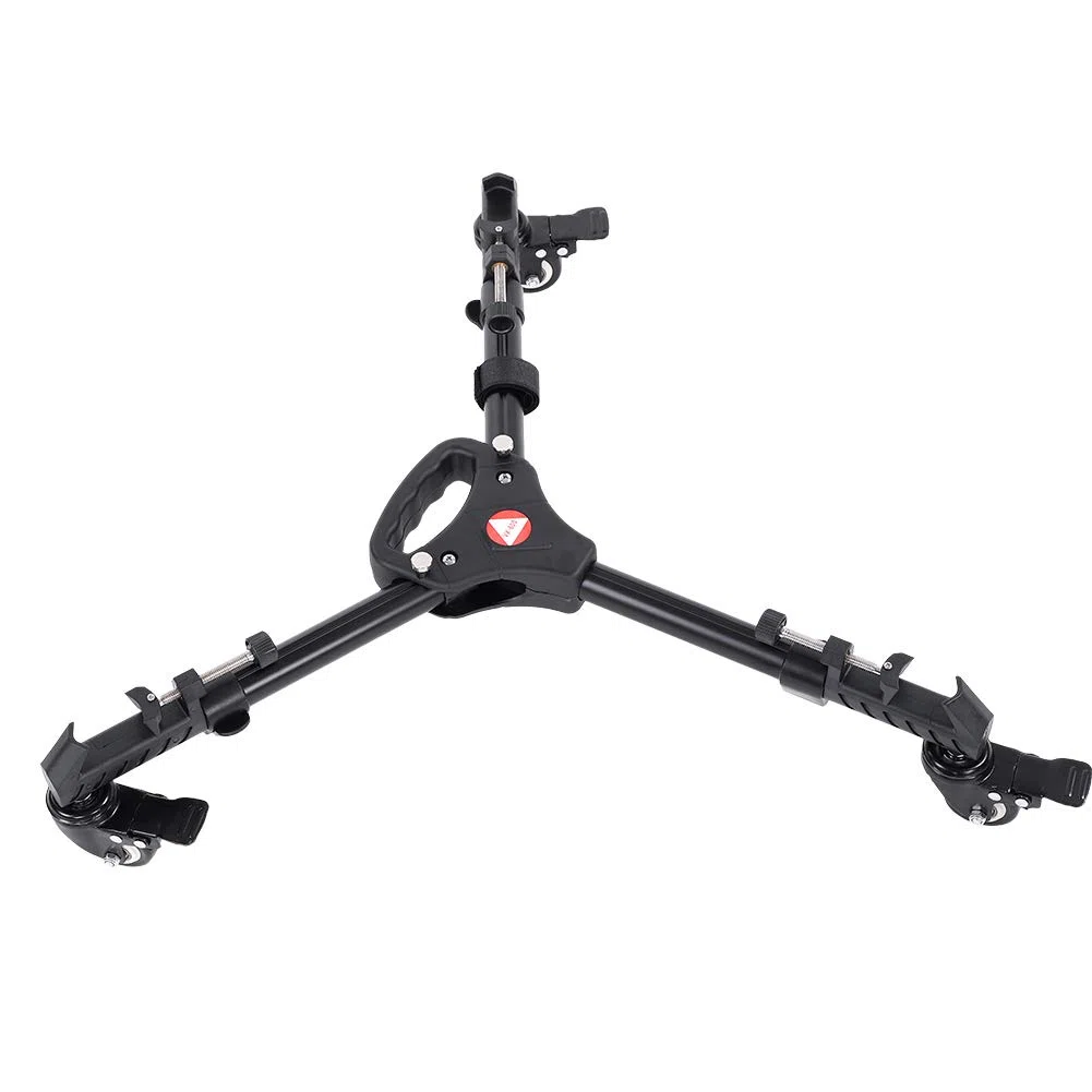 VX-600 Heavy Duty Stativ Dolly Verstellbare Beinhalterungen Kompatibel mit DSLR-Kamera Camcorder