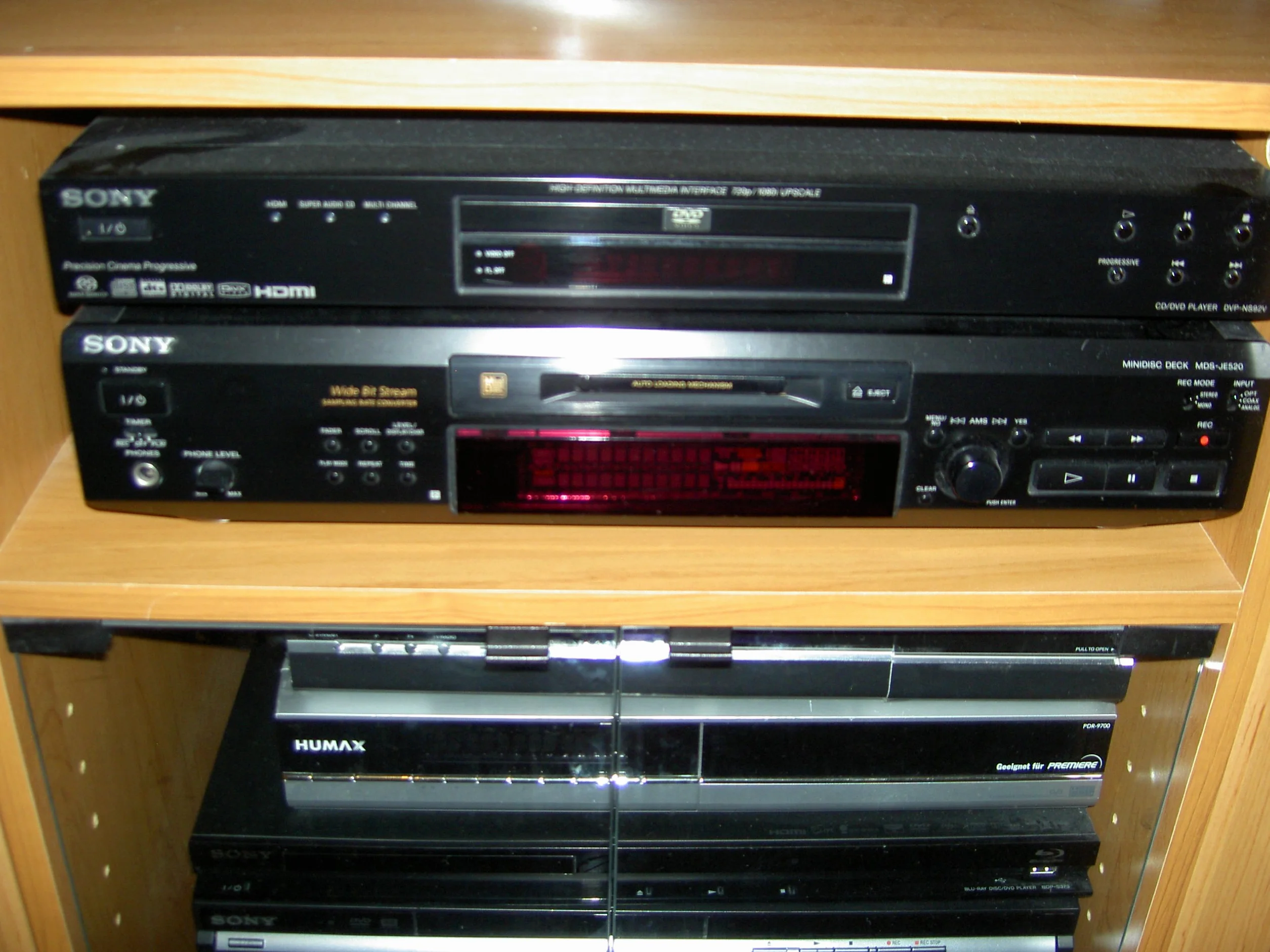 Sony MDS-JE520 MiniDisc Deck