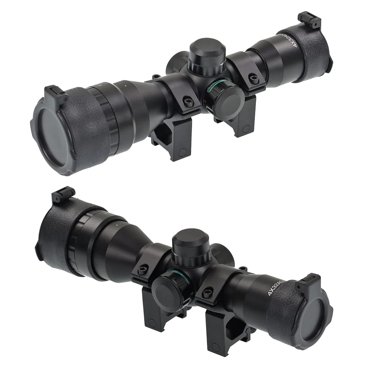 X-Bow FMA 4x32 AOIR - Zielfernrohr; auch Weite Distanzen erreichen - das Visier ist Wasser-, Nebel- und prellschlagfest, Scope für Luftgewehr und Armbrust