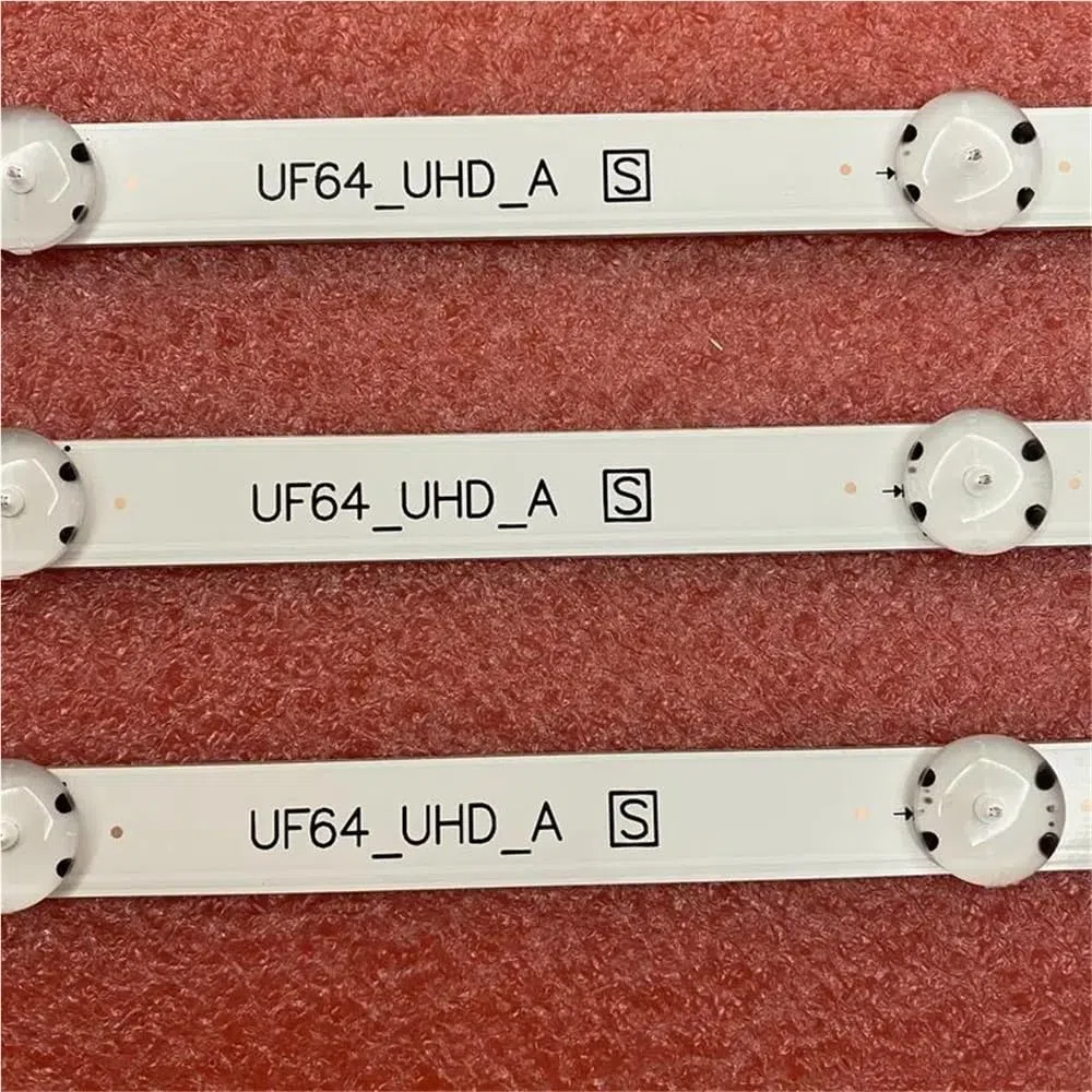 3 PCS Led-hintergrundbeleuchtung Streifen for TV 43UF6407 43UH603V 43LH604V 43UF6400 43UF640V 43UF6407 43UH610V 43UH6030 43UF6409 UF64_UHD_A(3pcs 8LED 1 TV)