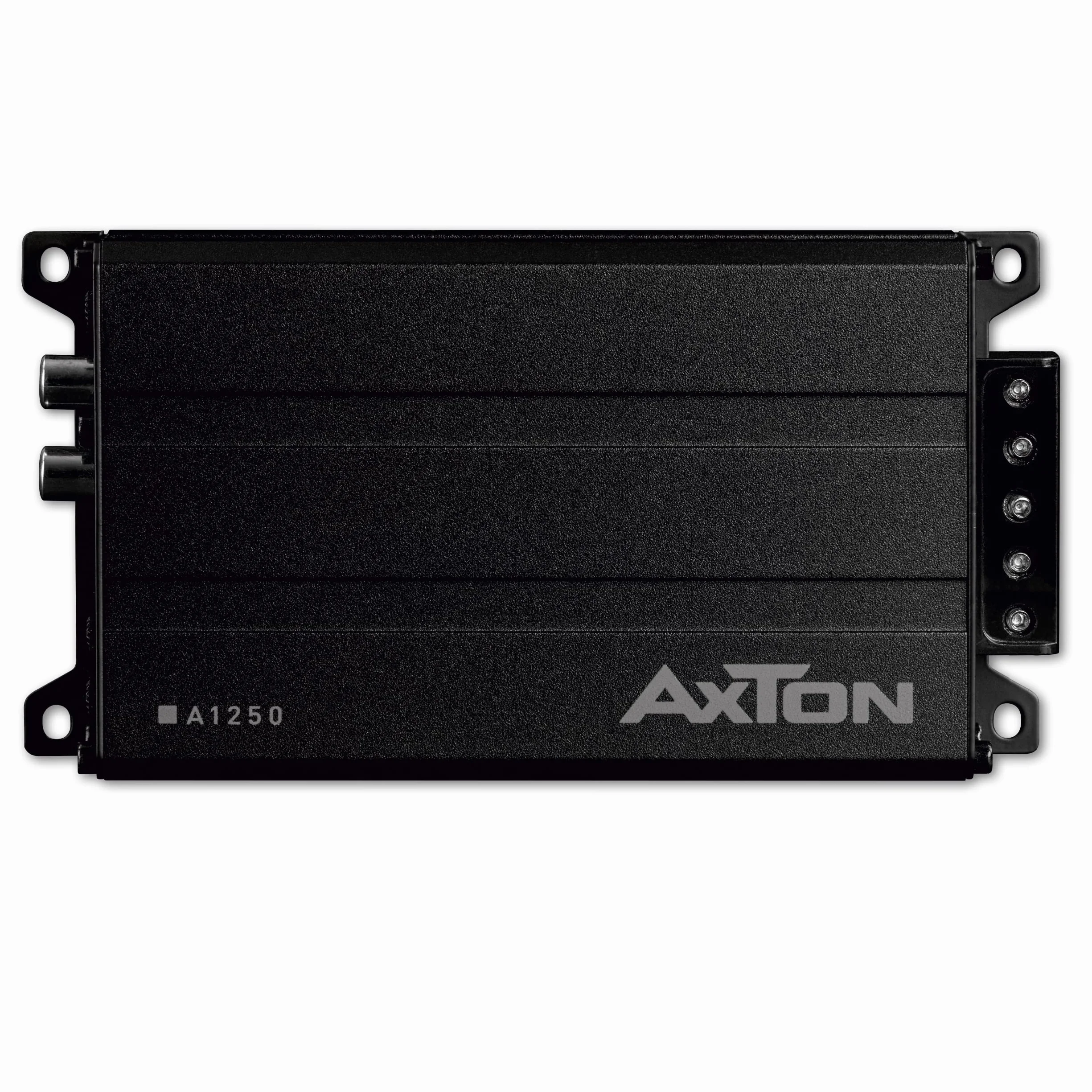 AXTON A1250 – ultra kompakter digitaler Mono Verstärker für Autos und Reisemobile, Mini 1-Kanal Bass Endstufe mit High-Level Eingang, Class-D Amp, 2 Ohm stabil, 1 x 150 Watt