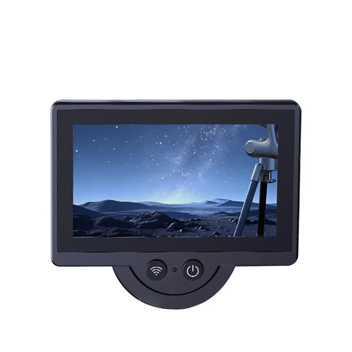 Denash WiFi Elektronisches Okular 4,3-Zoll-Display Teleskopkamera Echtzeitanzeige Astronomie Mikroskopie