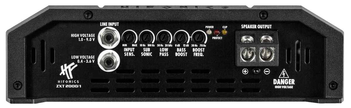 Hifonics ZXT2000/1 Ultra Class D Mono Verstärker 2200 Watt RMS ZEUS EXTREME SERIE