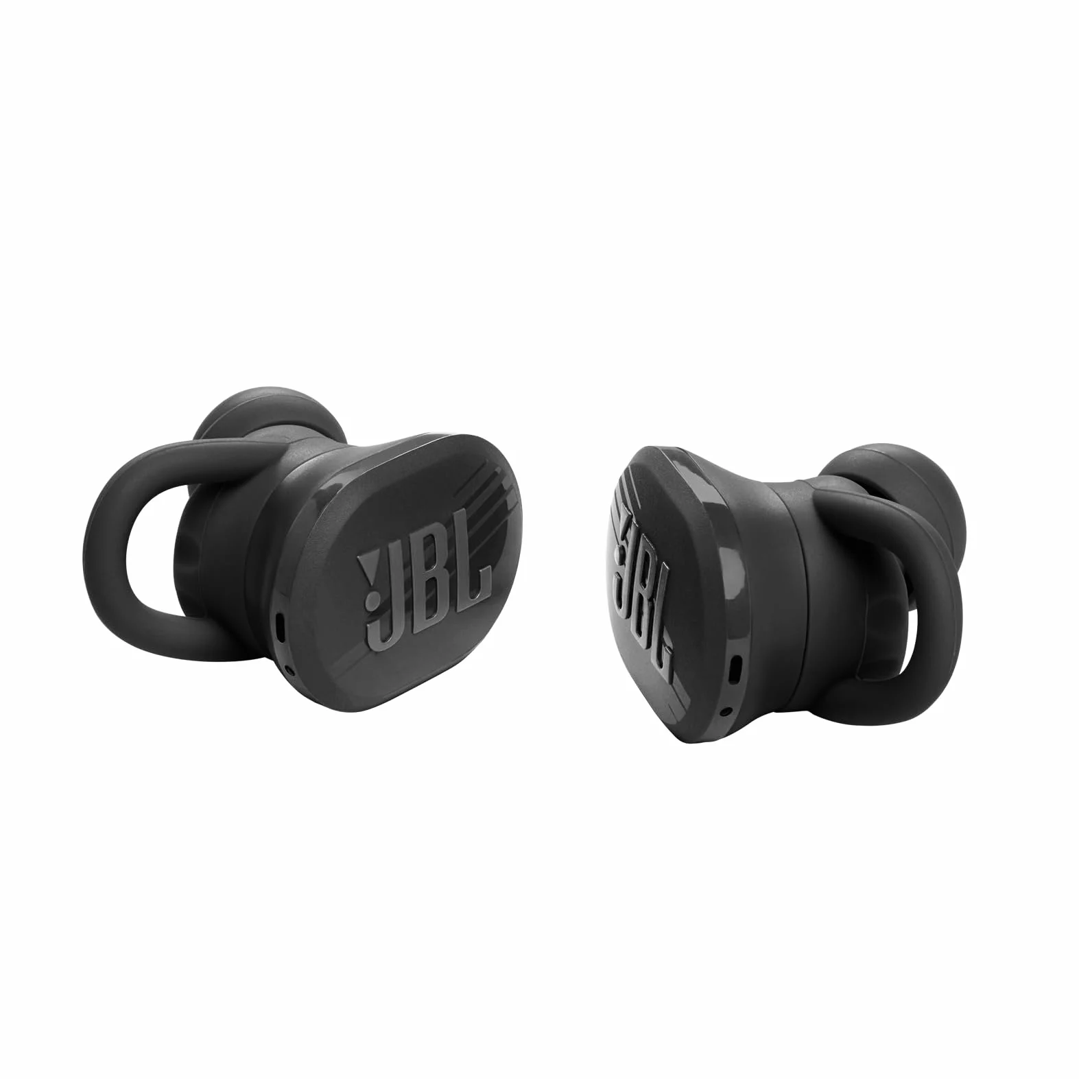 JBL Endurance Race 2, True Wireless Bluetooth-In-Ear-Kopfhörer, 48 h Akkulaufzeit, IP68 staub - und wasserdicht, Noise-Cancelling, JBL Pure Bass Sound, Smart-Ambient-Technologie, Sport-Modus, Schwarz