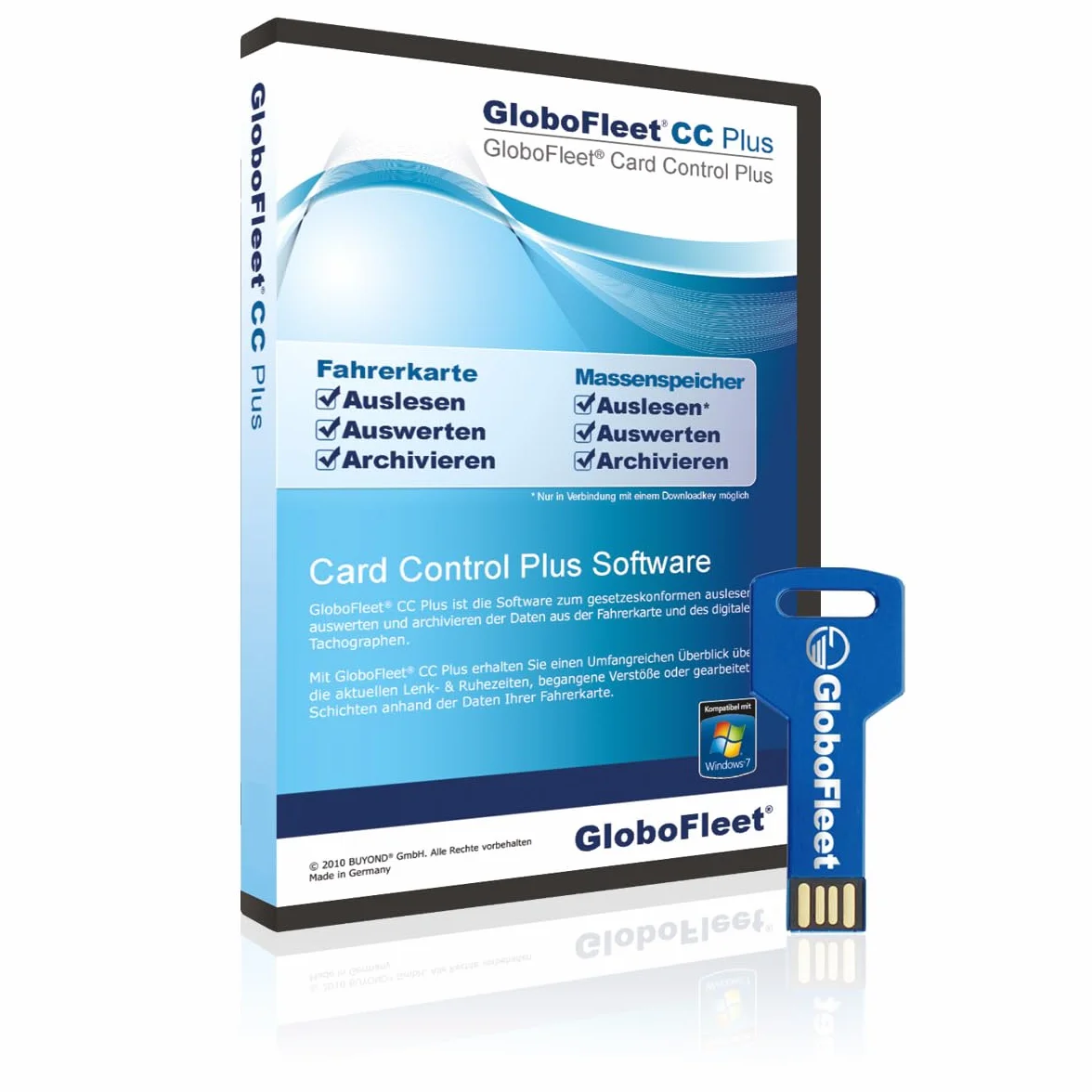 Card Control Plus Software DTCO 4.1 kompatibel Fahrerkarte auslesen auswerten archivieren WIN 10 WIN 11 Mac OS