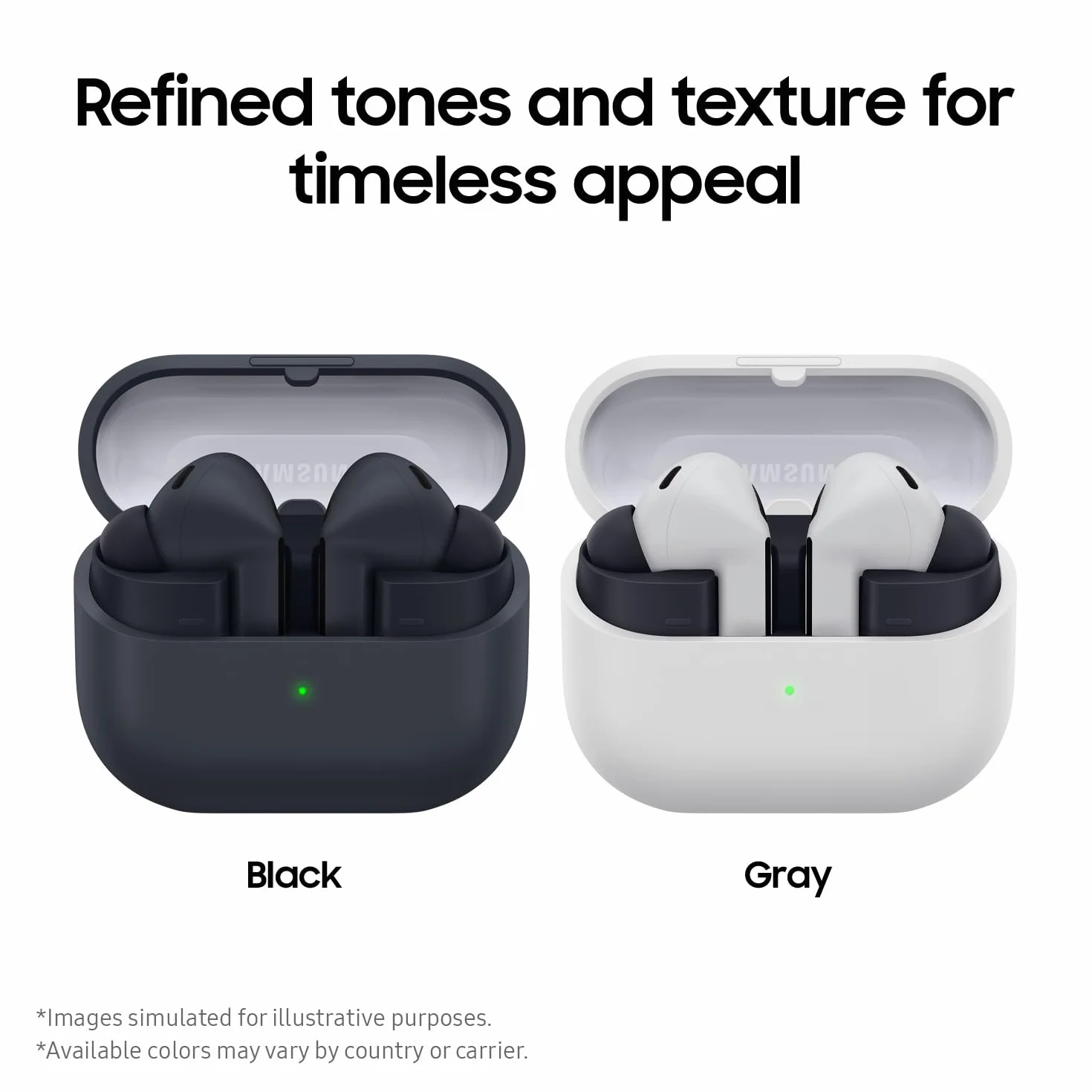 Samsung Galaxy Buds3 FE (2025, CAD-Version & Garantie) – Schwarz, Bluetooth-Ohrhörer mit KI-Echtzeit-Live-Übersetzung, automatisches Pairing und Umschalten, Schweiß- und Wasserbeständigkeit, Find My