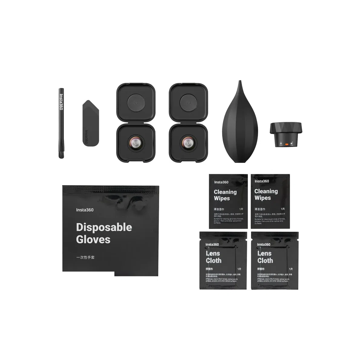 Insta360 X4 Air Ersatzobjektiv-Set (Doppelobjektiv)
