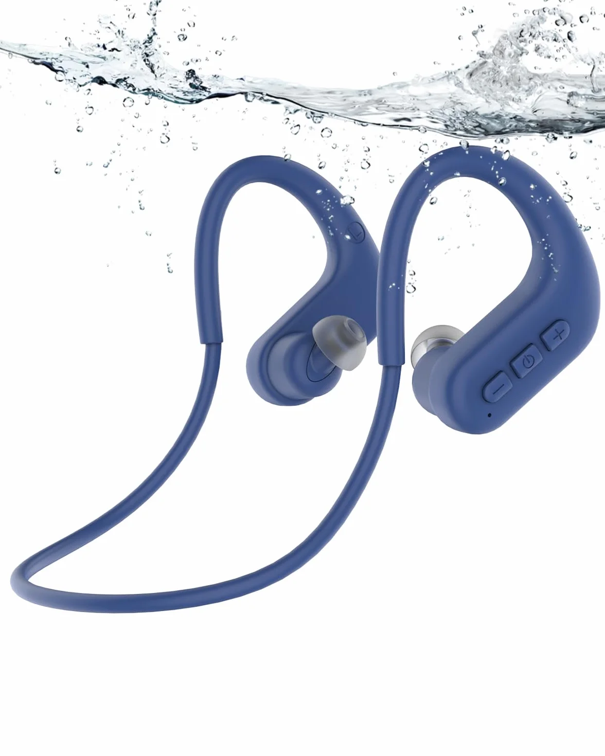 SANOTO Kopfhörer Schwimmen, In Ear Kopfhörer Knochenschall Bluetooth 5.4, IPX8 Unterwasser Kopfhörer Schwimen 8G MP3 Player Sport Kopfhörer zum Schwimmen Laufen, Surfen