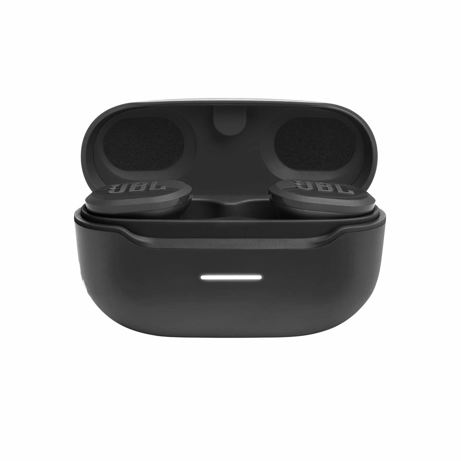 JBL Endurance Race 2, True Wireless Bluetooth-In-Ear-Kopfhörer, 48 h Akkulaufzeit, IP68 staub - und wasserdicht, Noise-Cancelling, JBL Pure Bass Sound, Smart-Ambient-Technologie, Sport-Modus, Schwarz