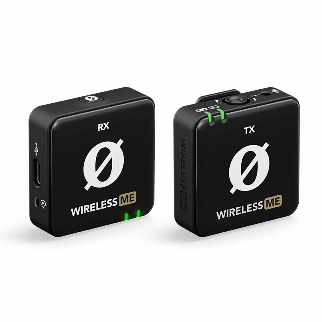 RØDE Wireless ME TX Ultra-kompakter Drahtlos-Mikrofonsystem, GainAssist-Technologie und 100 m Reichweite für Videoaufnahmen, Interviews und Content Creation (schwarz)