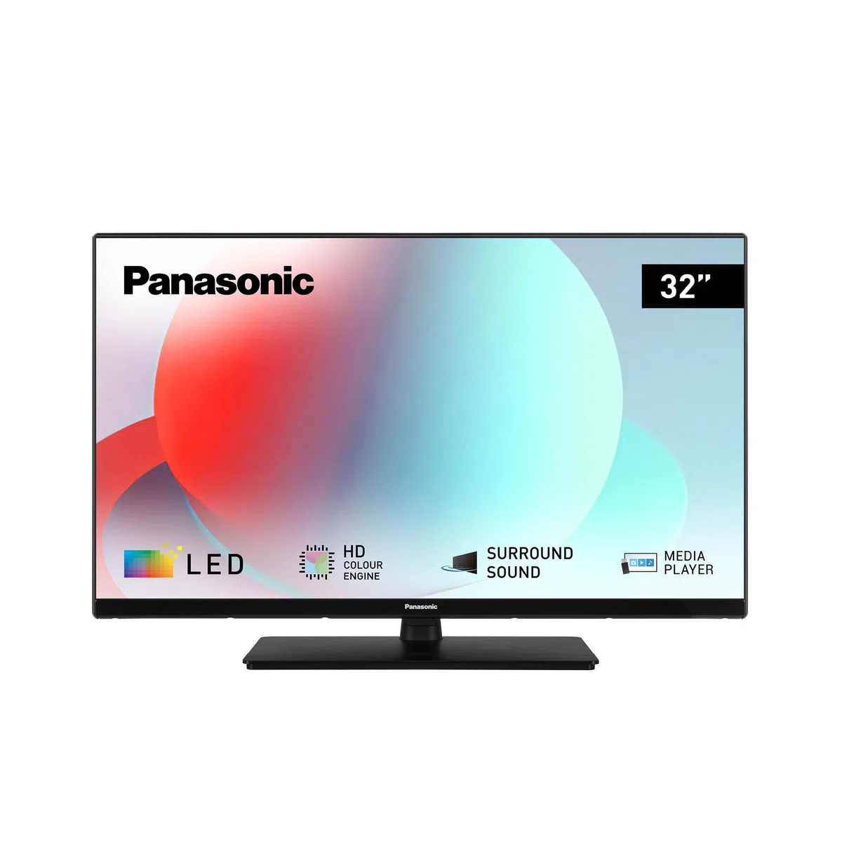 Panasonic TS-32N30AEZ, N30 Serie 32 Zoll HD LED TV, 2024, USB Media Player, hoher Kontrast, Triple Tuner, HDMI, Wandmontageoption, dünner Rahmen, für EIN außergewöhnlich visuelles Erlebnis