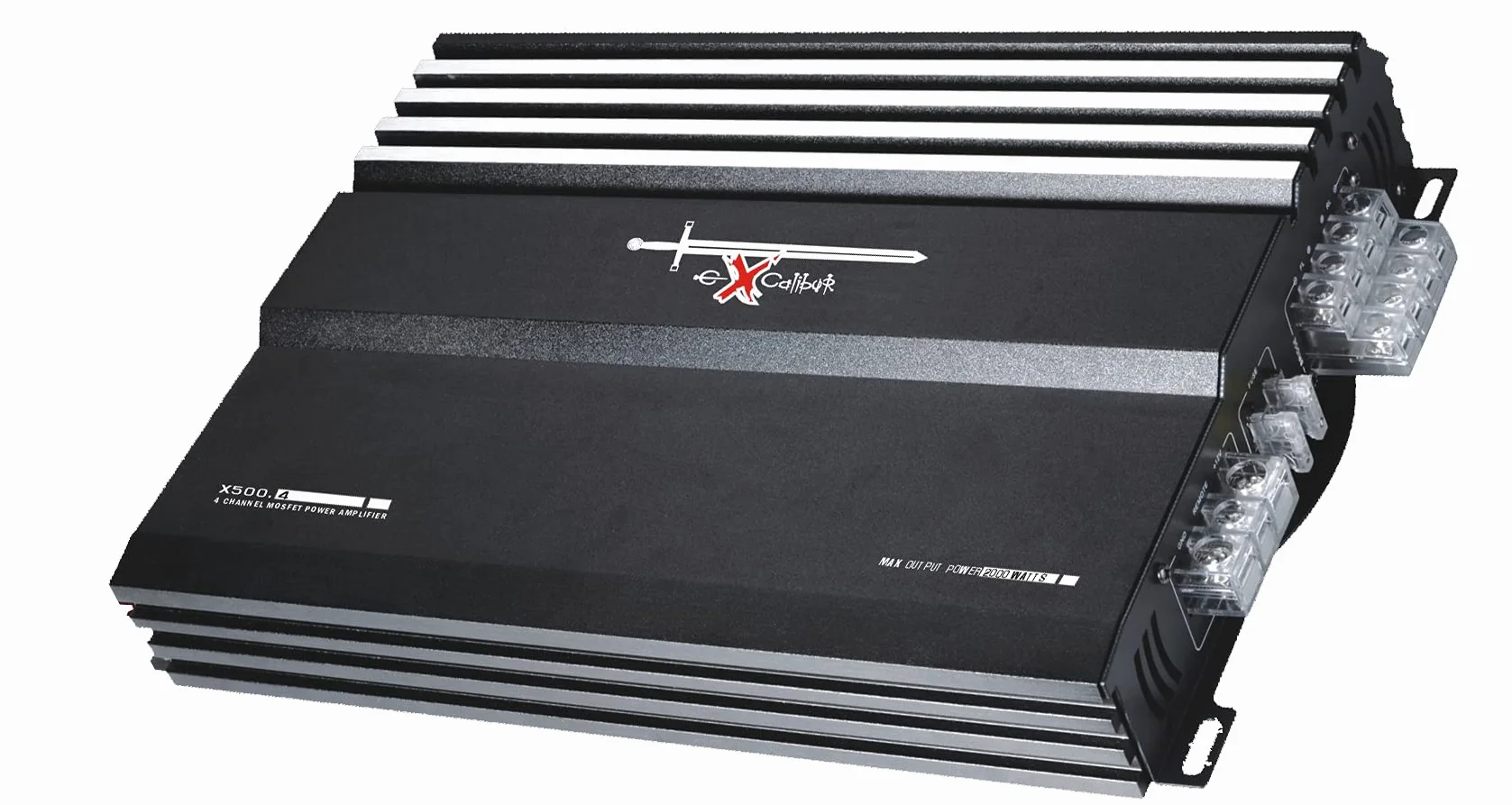 Excalibur X500.4 Endstufe (MOSFET, 4-Kanal, 2000 W)