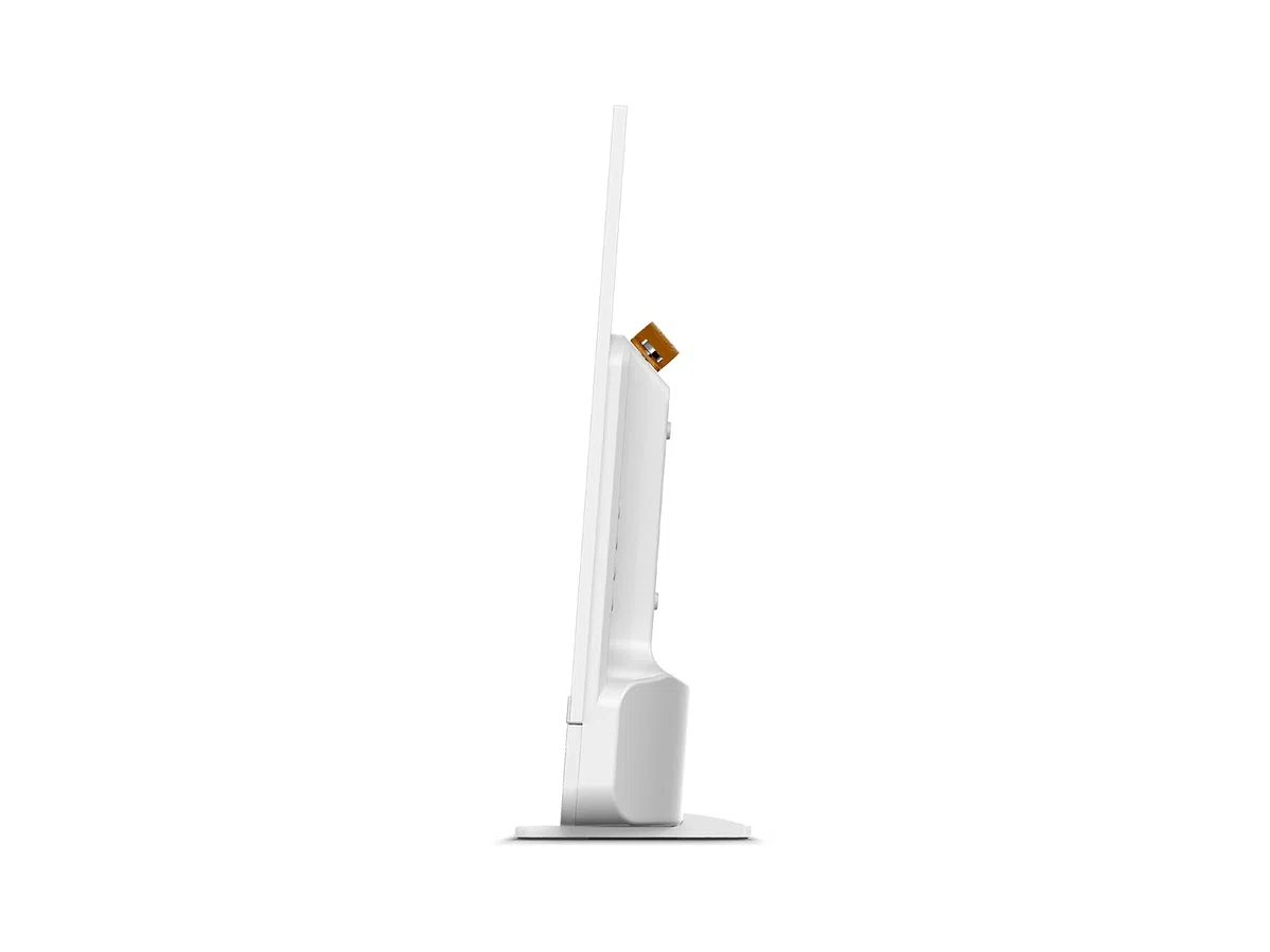 SELFSAT Streaming Display MSD 27 Weiß, 27 Zoll Full-HD Display mit Google TV, Integrierte Soundbar, 12V/24V/230V