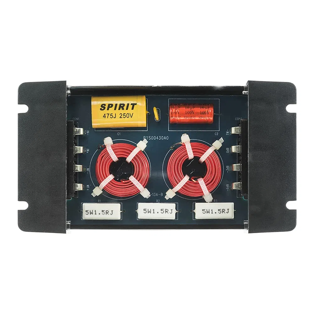 DS18 PRO-CFX 2-Wege-Autoradio-Passiv-Frequenzweiche, 300 Watt, für Hochtöner und Mitteltöner (2 Stück)