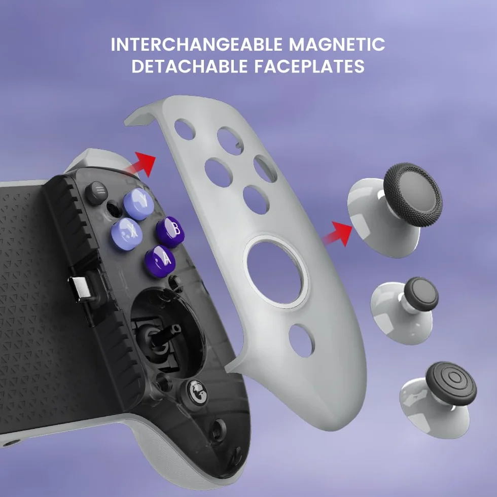 GameSir G8 Galileo Typ C Mobile Gaming Controller für Android & iPhone 15 Serie & HarmonyOS,Handy Gamepad mit HallEffekt Joysticks und Trigger – Spielen Sie Steam, MFi, Call of Duty, Fortnite und mehr