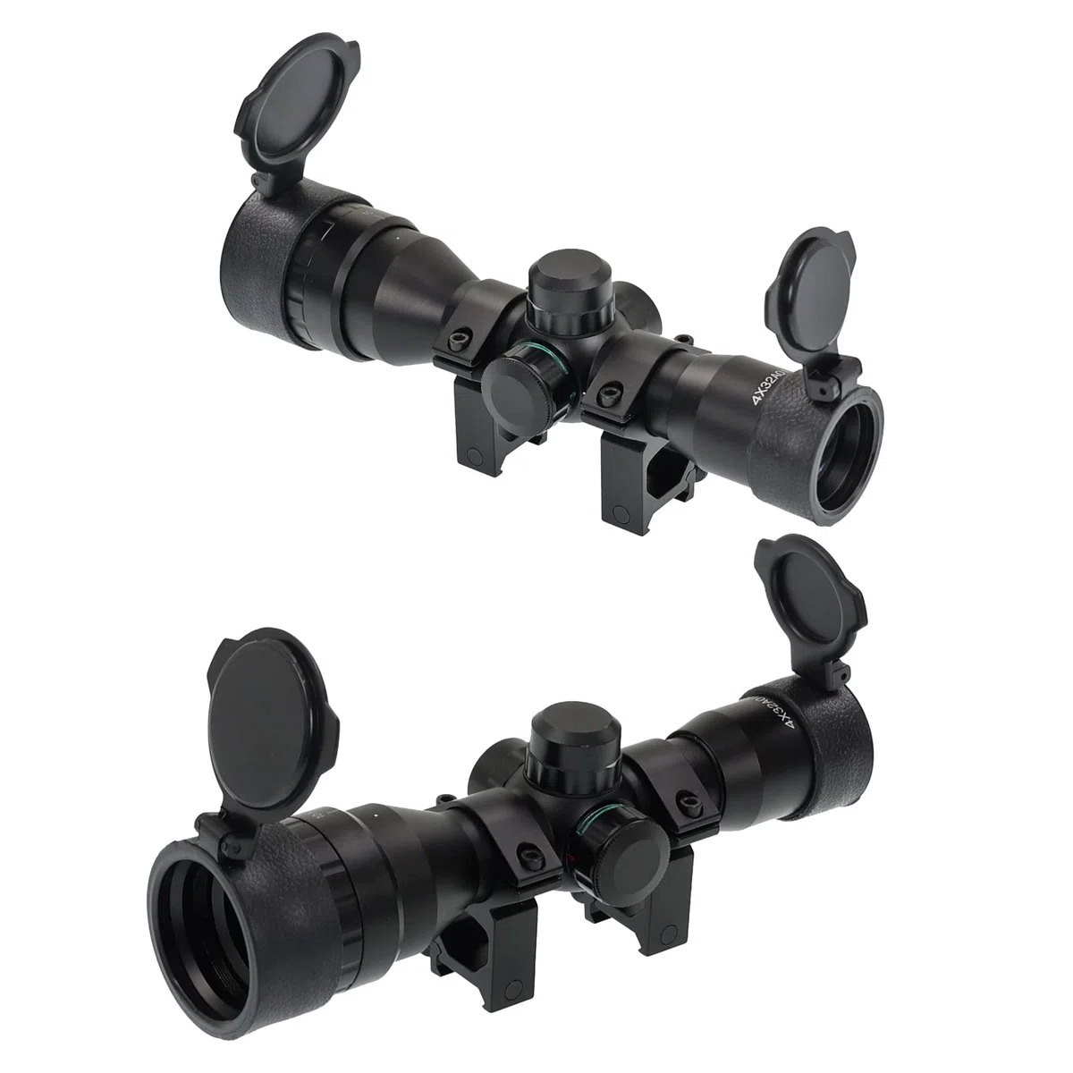 X-Bow FMA 4x32 AOIR - Zielfernrohr; auch Weite Distanzen erreichen - das Visier ist Wasser-, Nebel- und prellschlagfest, Scope für Luftgewehr und Armbrust