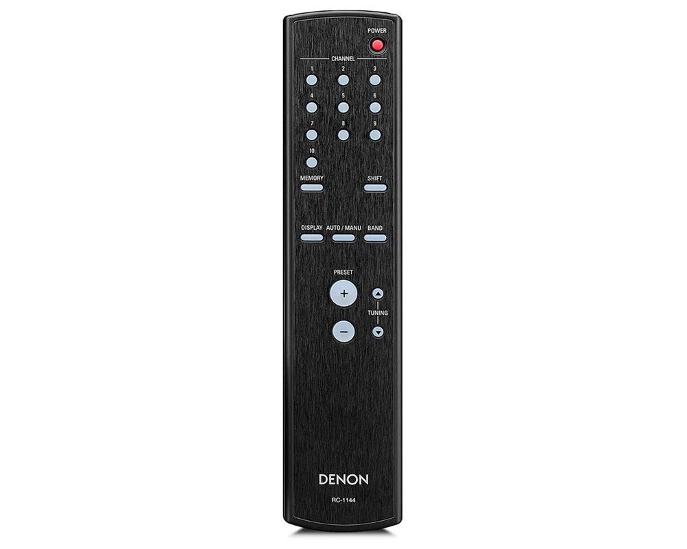 Denon TU-1510AE Radio RDS Aluminium Frontblende schwarz