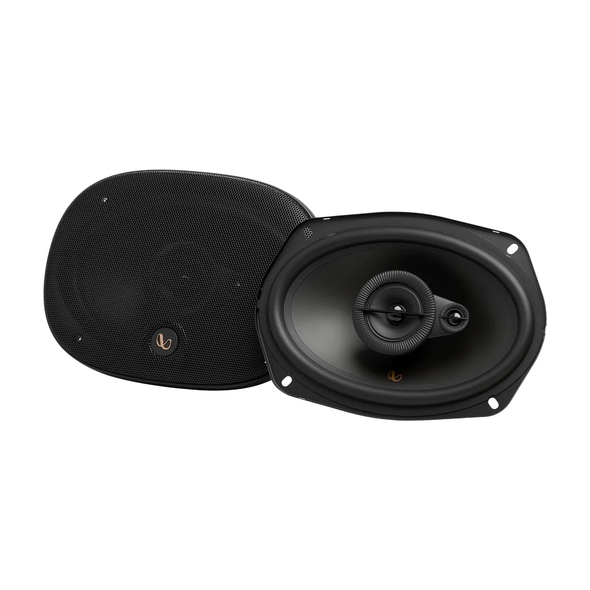 Infinity Alpha 693M 3-Wege Koaxial Lautsprecher Auto 152x22cm, 6x9 Zoll, von Harman Kardon Car HiFi mit 65W RMS und 195W Peak, satter Bass Boxen Set - Paarweise