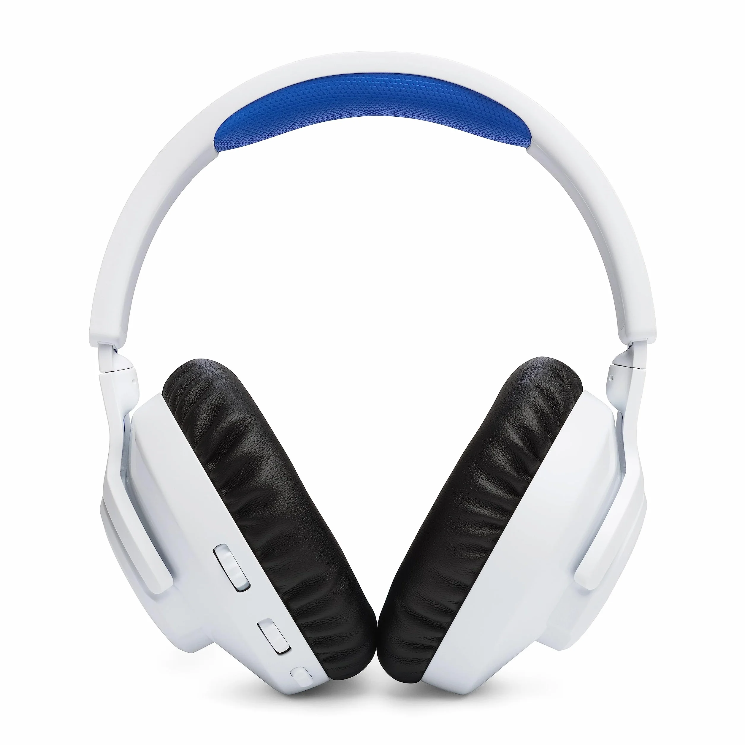JBL Quantum 360P Over-Ear Gaming Kopfhörer für PlayStation, PC, Mac, Nintendo Switch, mit Boom Mikrofon, 22 Stunden Akkulaufzeit, Weiß