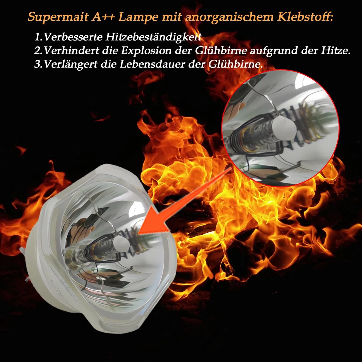 A++ Qualität für Acer ersatzlampe MC.JPH11.001 P5230 / P5330 / P5330W / P5530 / P5530i / P5535 / P5630 Projektor,UHP240-170