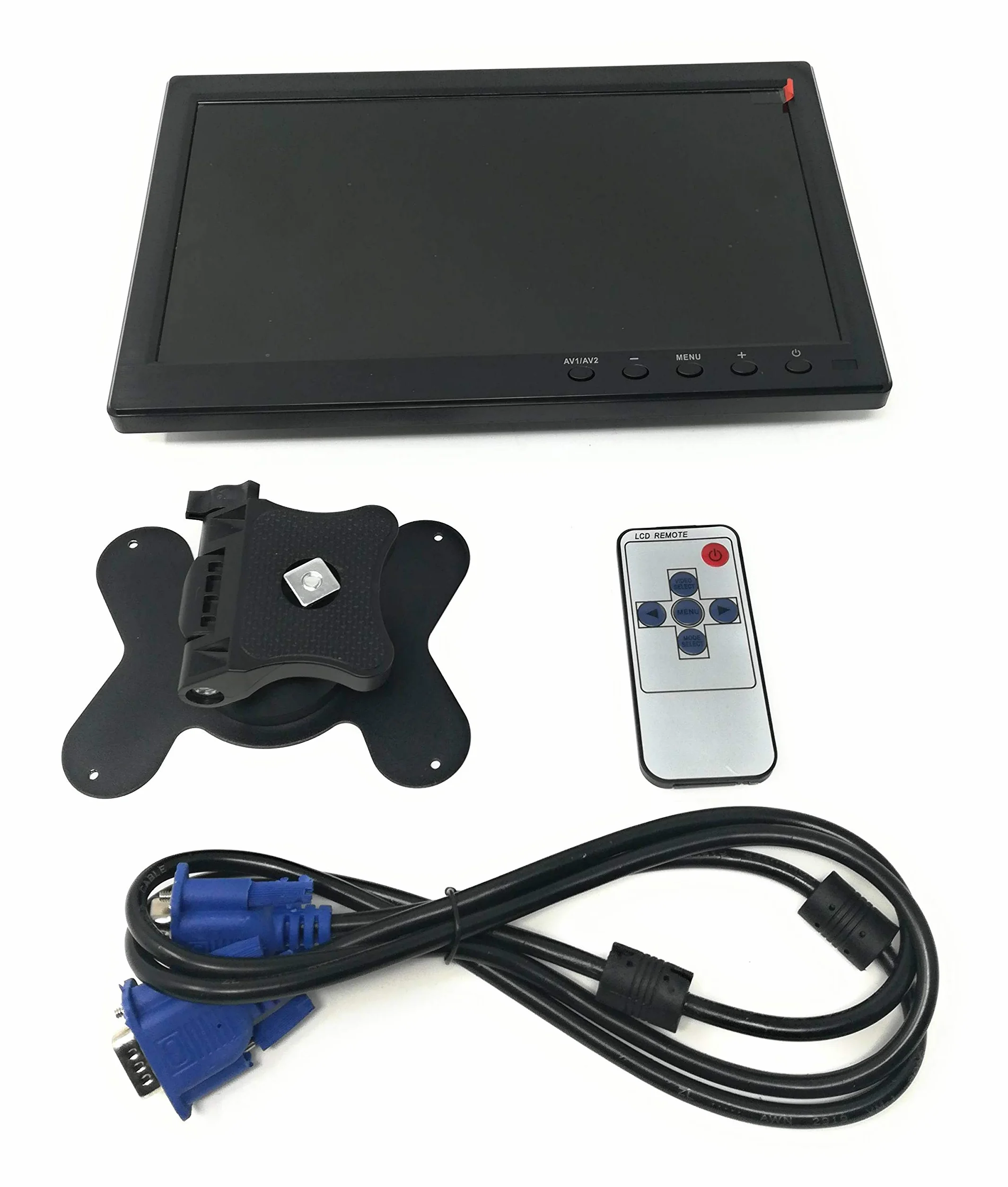 Saldi Zeitmonitor LCD 10.1 Zoll Full HDMI mit Fernbedienung für Auto Videoüberwachung