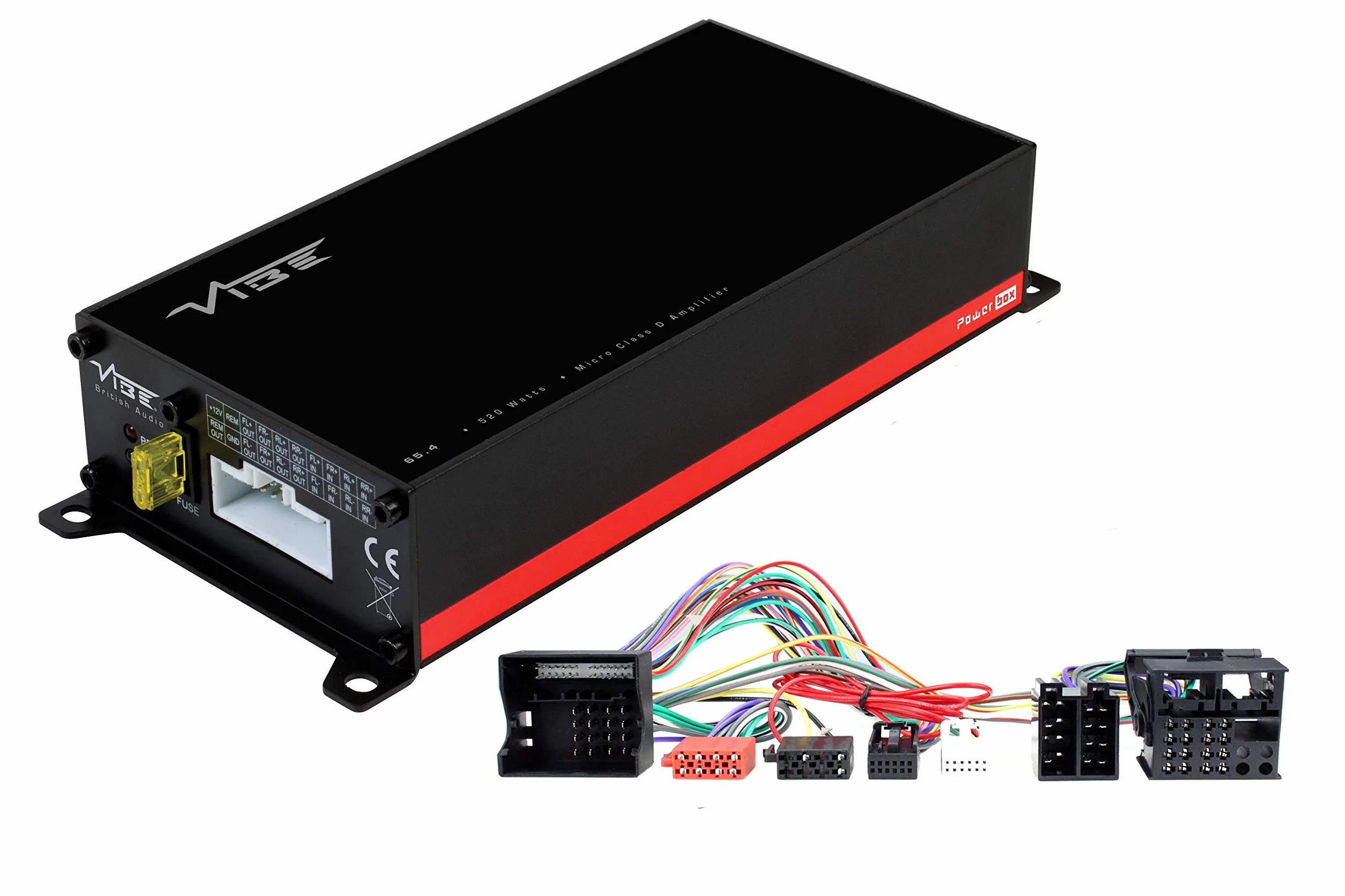 VIBE Audio Powerbox Verstärker-Upgrade, kompatibel mit BMW/MINI, POWERBOX65.4BMW3