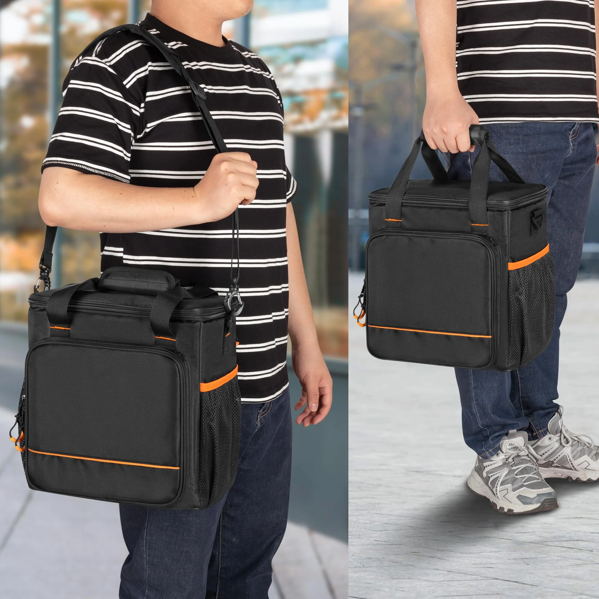 PGmoon Beamer Tasche Kompatibel mit Nebula Mars 3/Cosmos Laser 4K/SE, Projektortasche mit Zubehörtaschen (Patent Design)