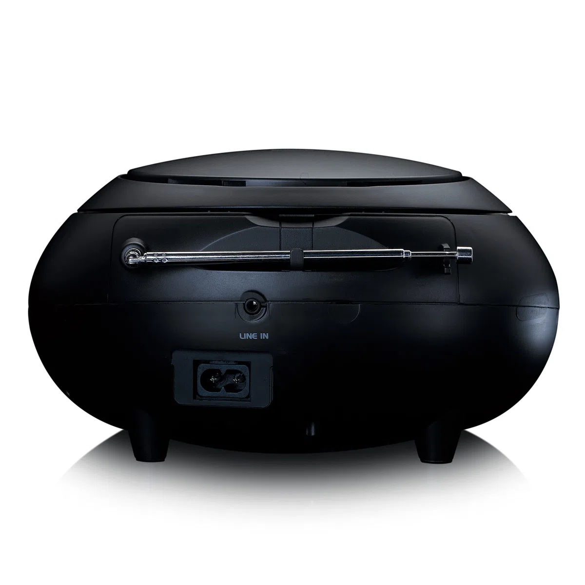 Lenco SCD-341 tragbares CD-Radio -CD-Player - DAB+ Radio - Bluetooth - Sender und Titelspeicher - Uhr - Stereo Lautsprecher - schwarz