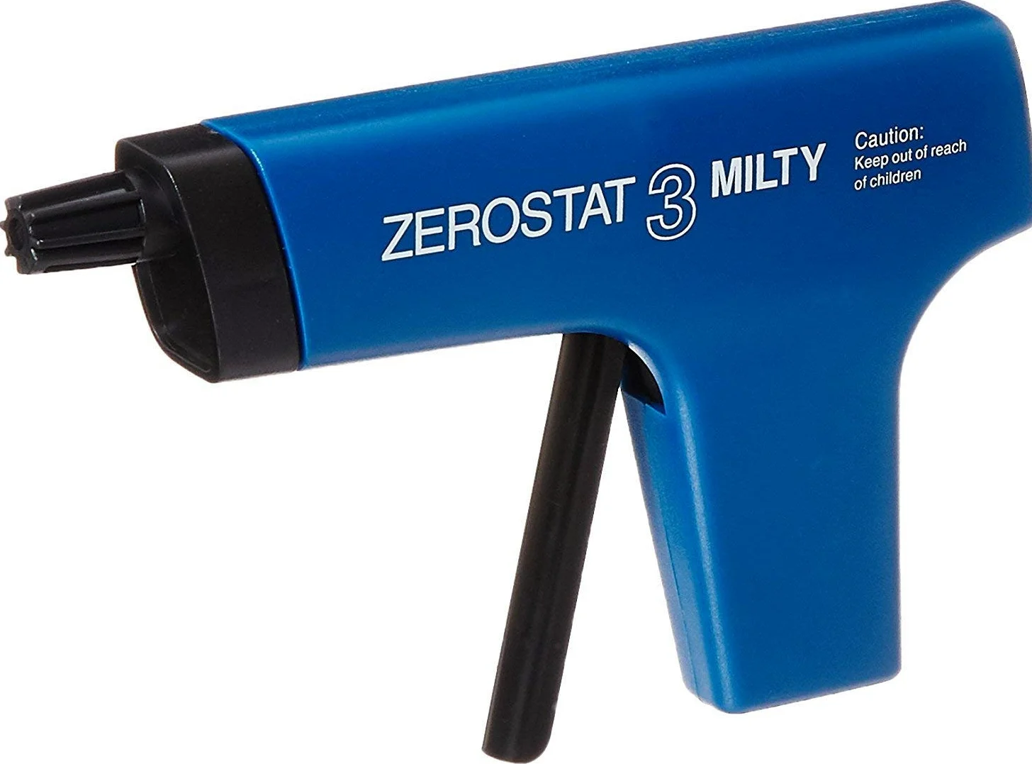 Milty 5036694022153 Zerostat 3 Antistatikpistole, blau