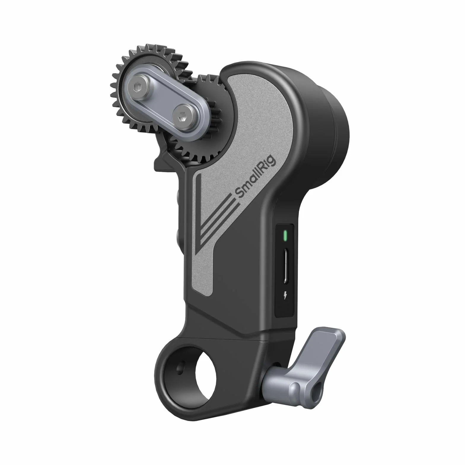 SMALLRIG Wireless Receiver Motor, 4,3 kgf.cm Spitzendrehmoment, unterstützt PD- und QC-Schnellladen, geringe Latenz und präzise Steuerung Design, für DSLR- und Cine-Objektive – 4297