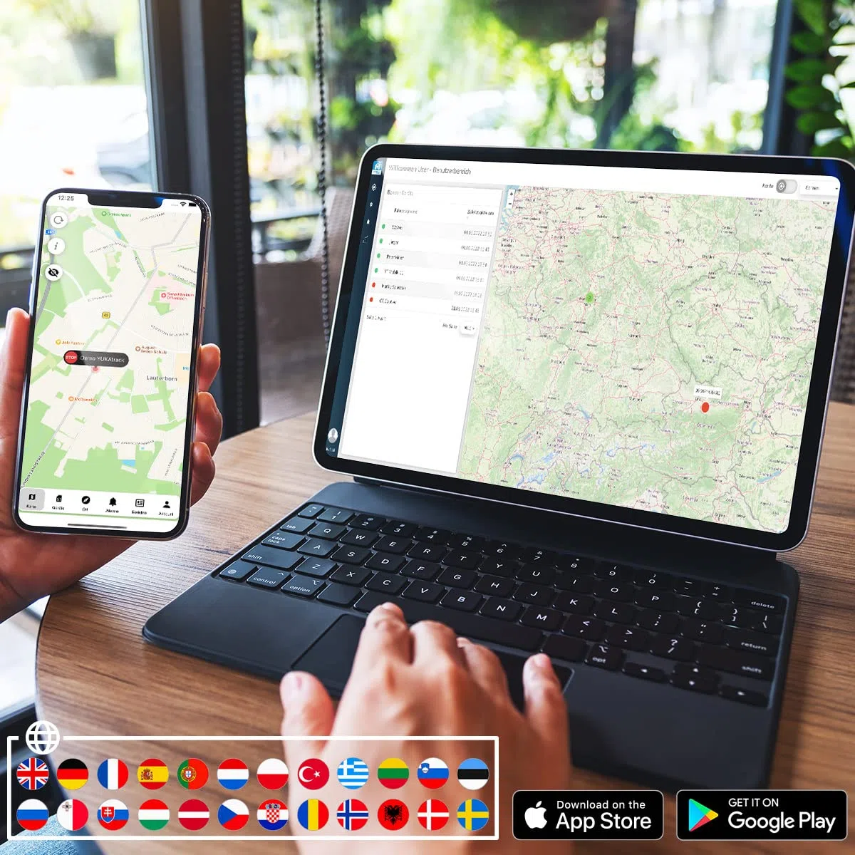 easyWire GPS Tracker für Auto, Motorrad, LKW und Wohnwagen | SIM-Karte und Datenflat inklusive, Live-Ortung europaweit, Fahrtenbuch, ohne Abo und Vertrag, sofort einsatzbereit