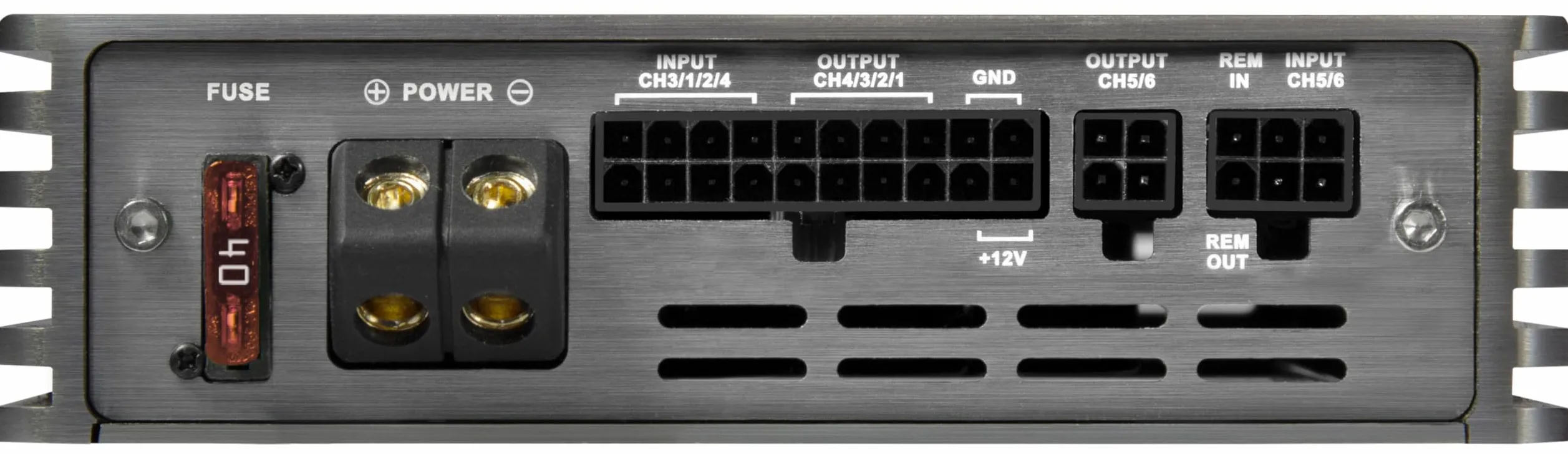 MUSWAY M6v4-512K - Digitaler 6-Kanal Verstärker mit 8-Kanal DSP mit ISO Kabelbaum 2,5m