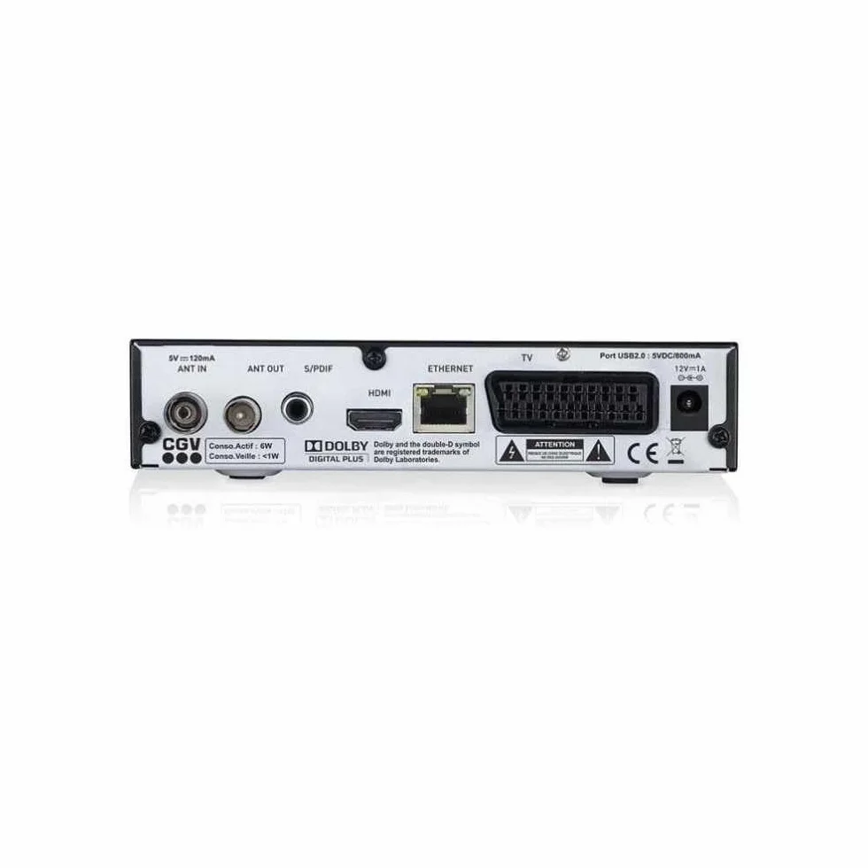 CGV etimo 2T-C DVB-T Receiver/Recorder (DVB-T) Schwarz | Empfang von fremden und lokalen DVB-T Kanälen