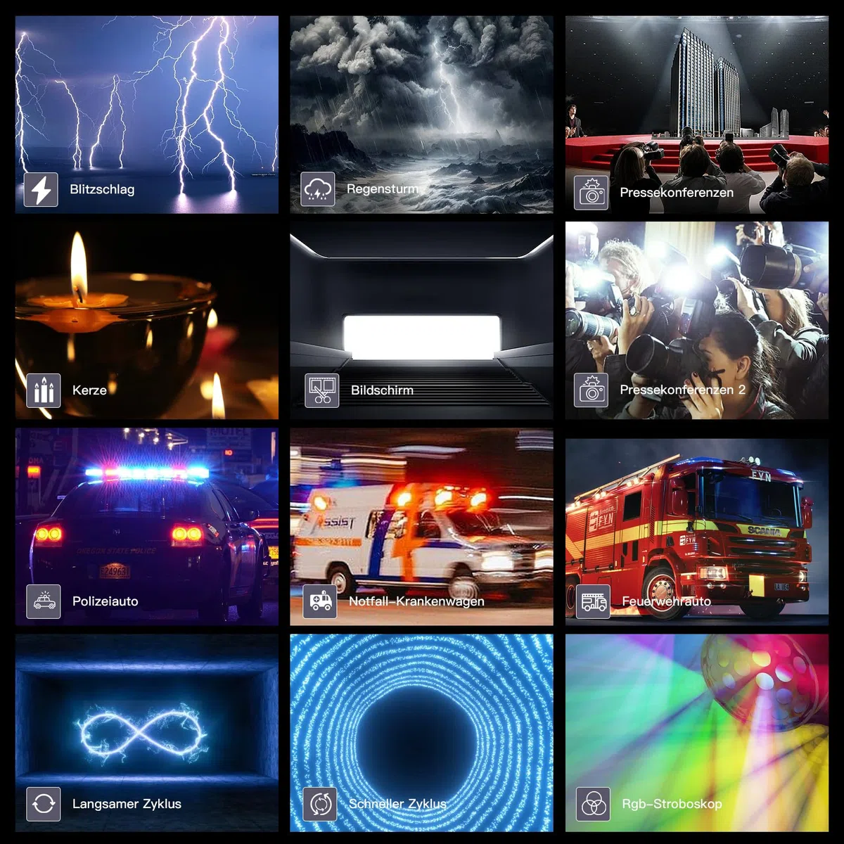 Soonpho 2 Pack Leuchtstab RGB Light Tube Stick LED Lichtstab Studio mit 4000mAh Akku,CRI 97+,2500K-8500K,Einstellbare Helligkeit 21 Effekte für TikTok,YouTube