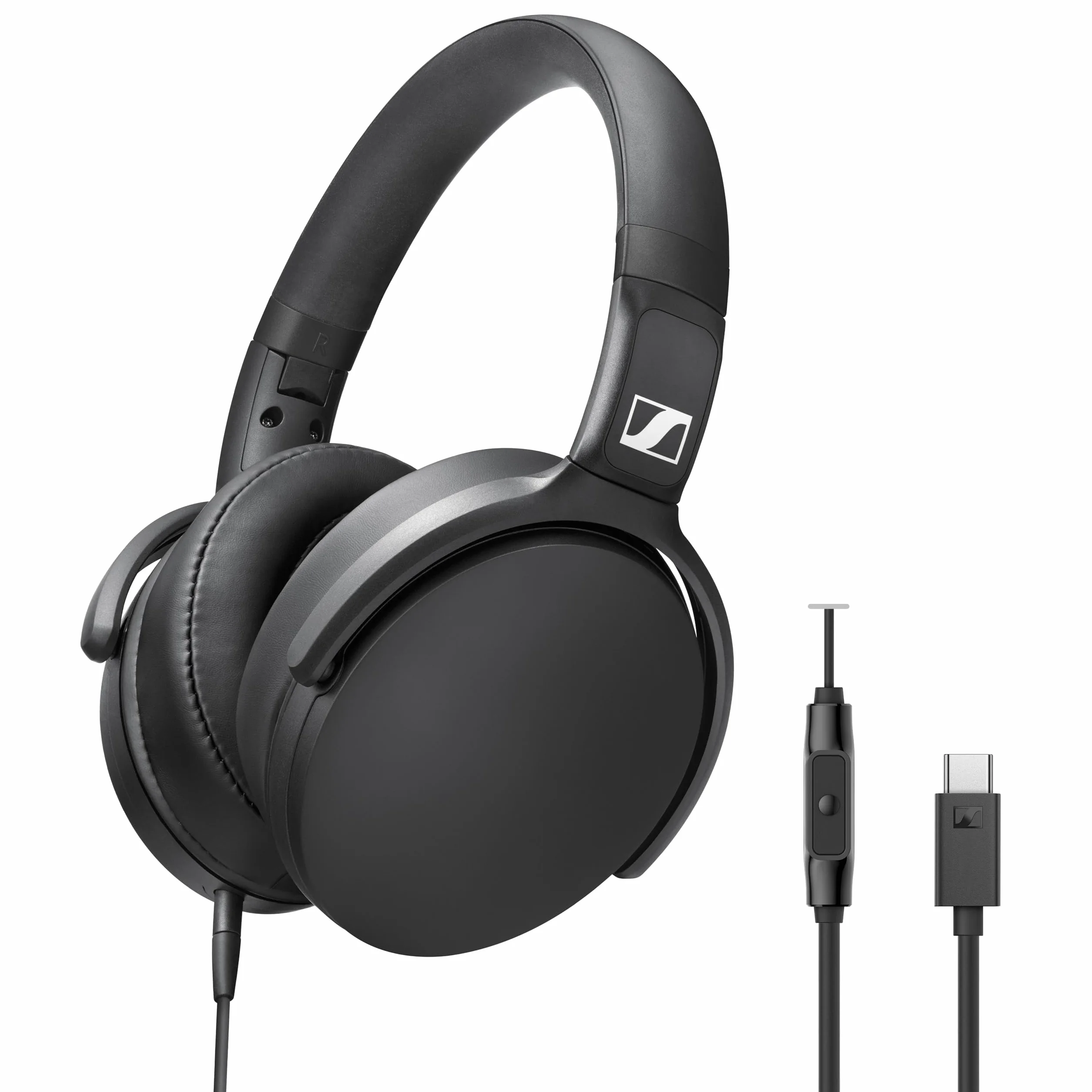 Sennheiser HD 400U Over-Ear-Kopfhörer mit Smart Remote ̶ Schwarz