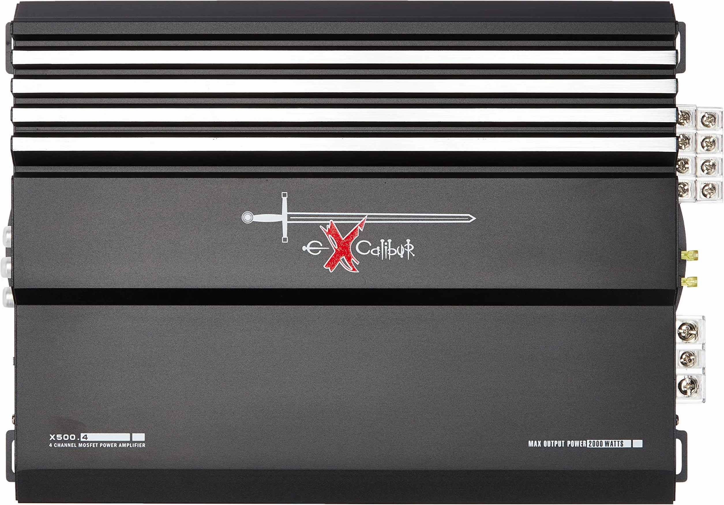 Excalibur X500.4 Endstufe (MOSFET, 4-Kanal, 2000 W)
