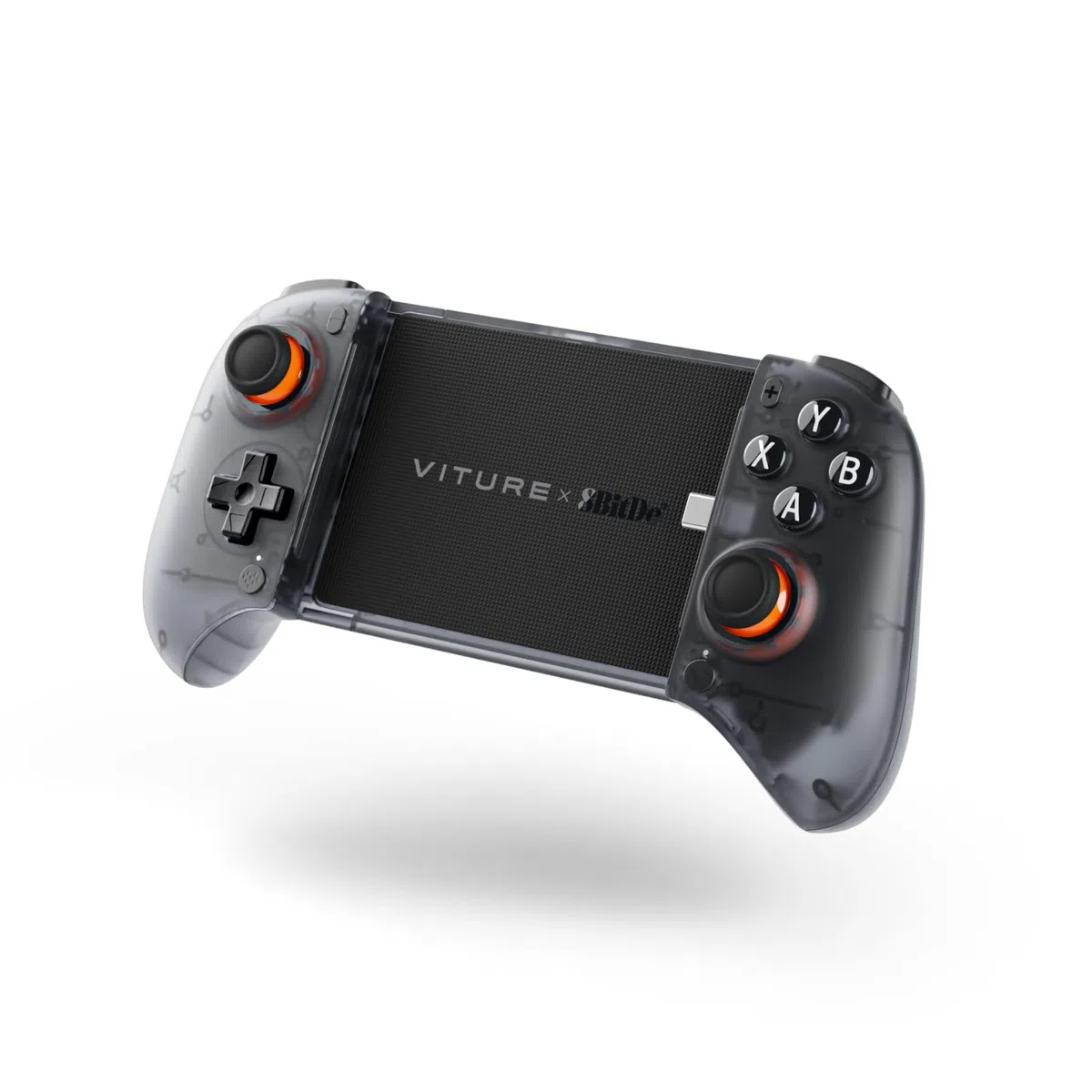 VITURE x 8BitDo Ultimativer Mobile Gaming Controller - Weltneuheit für XR-Brillen | USB-C Anschluss für minimale Latenz, Hall-Effekt-Sticks, Aufladen während des Spielens, Pro Performance für Android