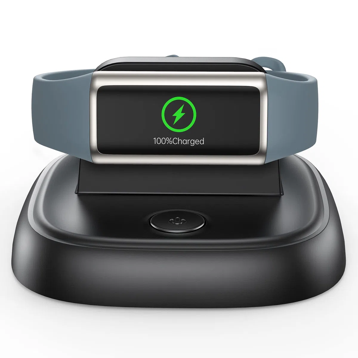 LVFAN Ladegerät für Fitbit Charge 6, Ladekabel mit Reset Taste, Schnell Ladegerät Ständer Smartwatch Ersatzkabel Magnetische Ladestation für Fitbit Charge 6/5 / Luxe - Schwarz