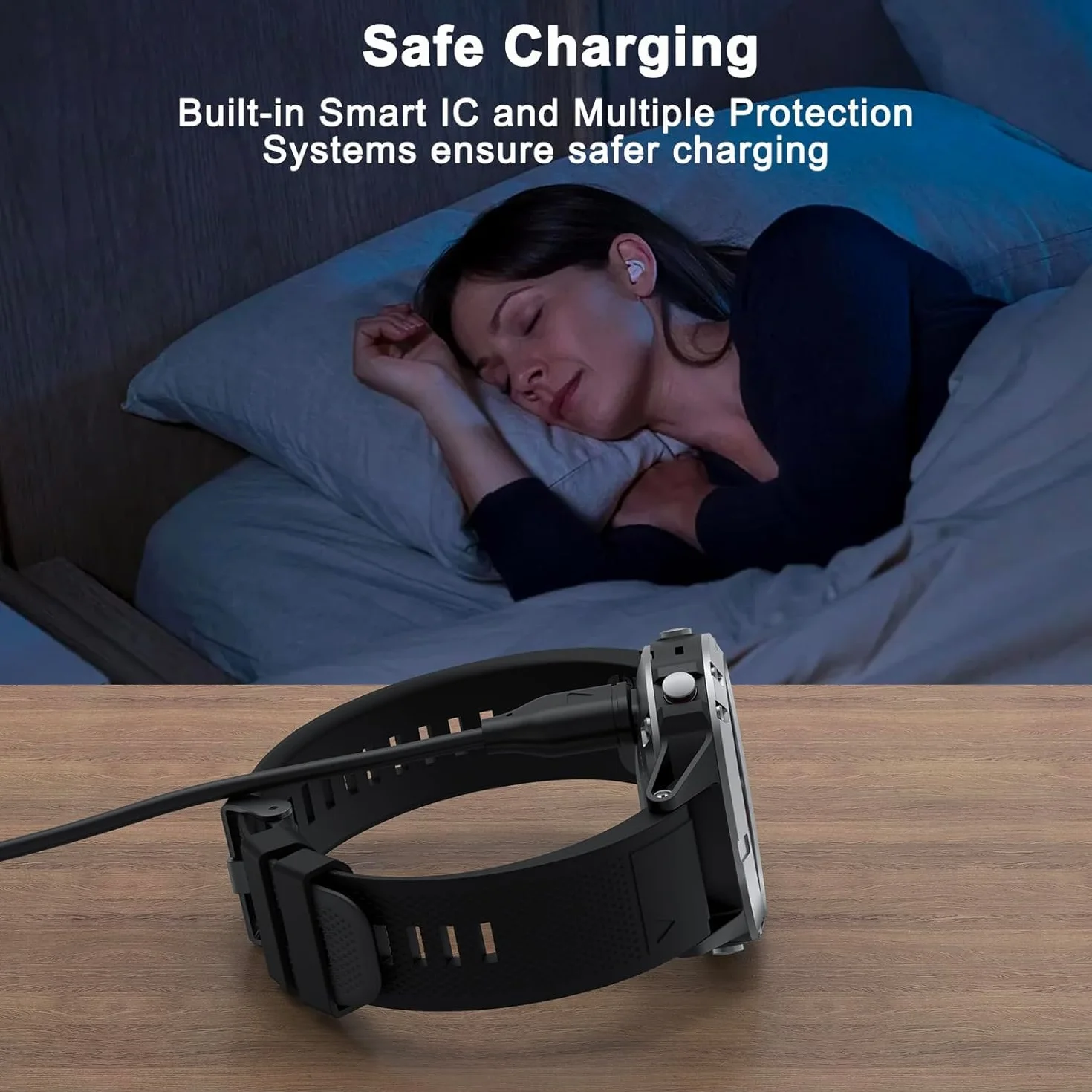 Ladekabel Ladegerät für Garmin Venu 3/Venu 3S/Venu/Venu Sq/Venu Sq 2/Venu Sq Music/Venu 2/Venu 2S/Venu 2 Plus,USB C Garmin Uhr Ladekabel (50CM)